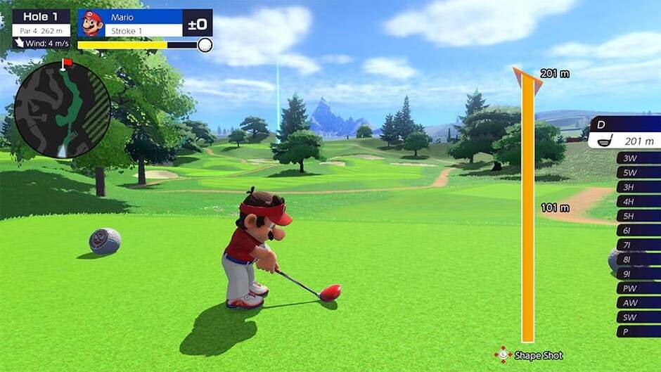 Capture de Mario Golf: Super Rush
