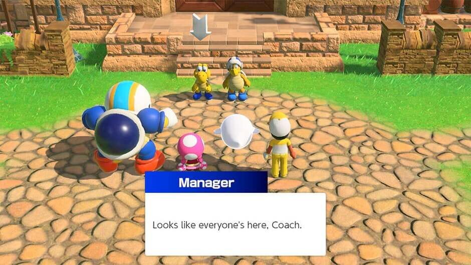Capture de Mario Golf: Super Rush