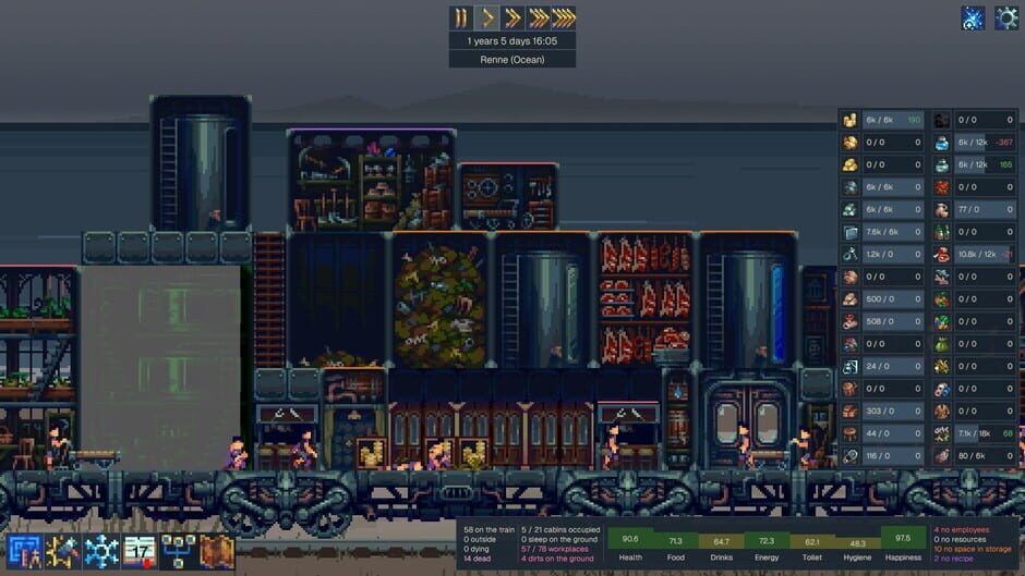 Capture de Steel Artery: Train City Builder