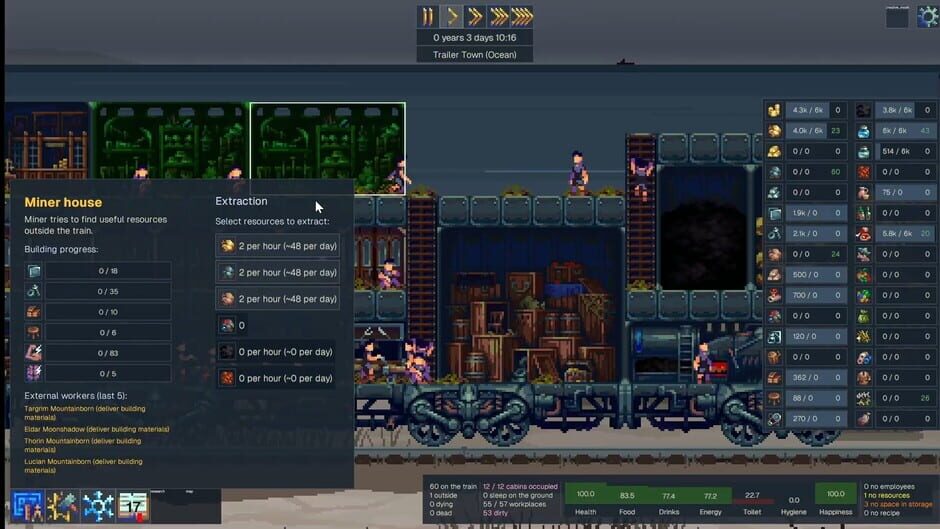 Capture de Steel Artery: Train City Builder