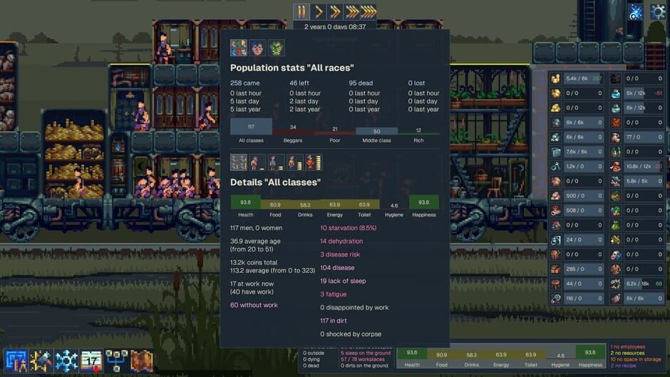 Capture de Steel Artery: Train City Builder