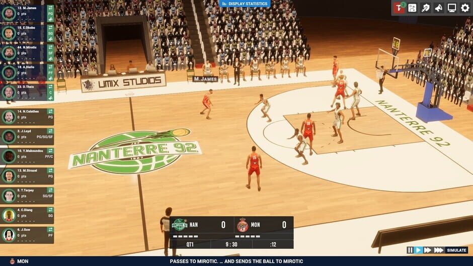 Capture de Pro Basketball Manager 2026