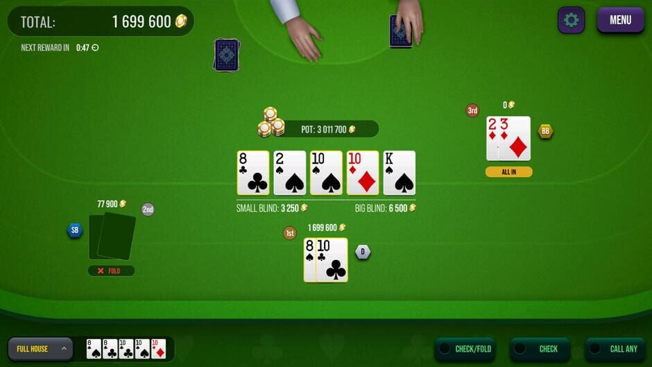 Capture de Grand Poker Casino