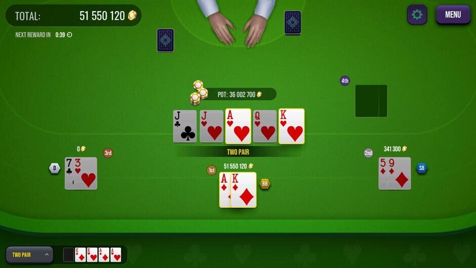 Capture de Grand Poker Casino