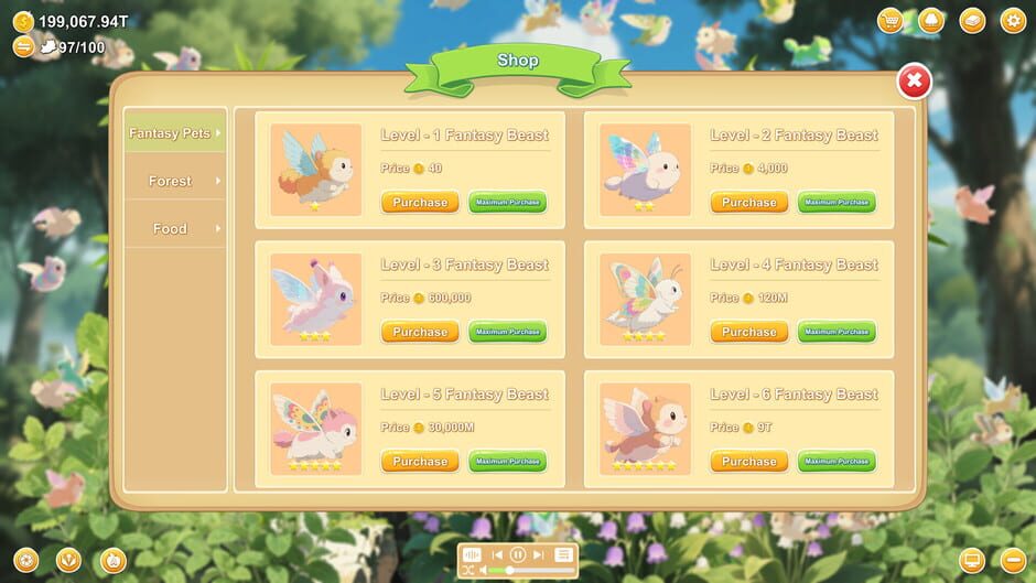 Capture de Fantasy Forest