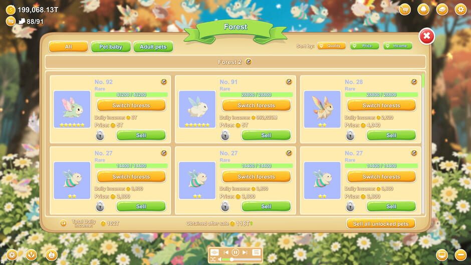 Capture de Fantasy Forest