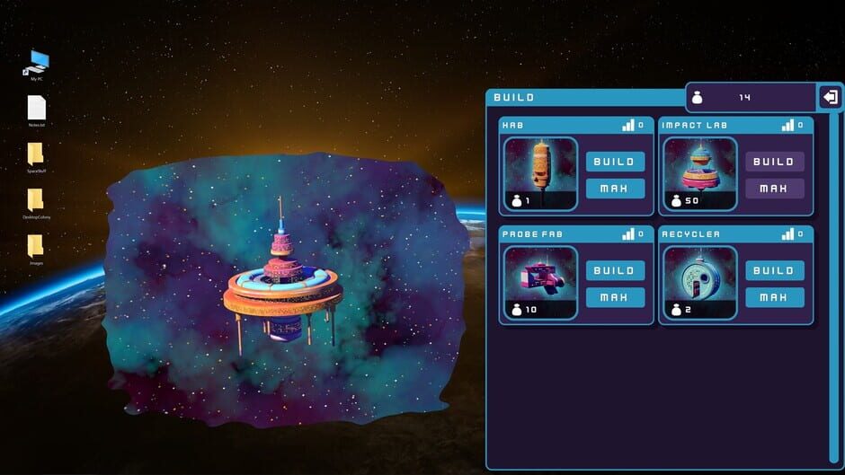 Capture de Desktop Colony