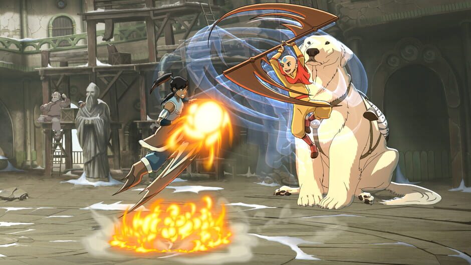 Capture d’Avatar Legends: The Fighting Game
