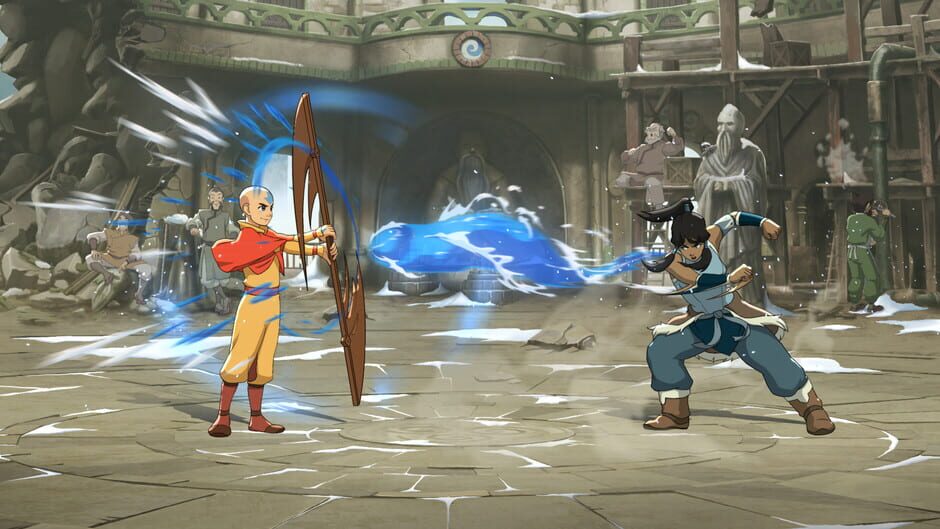 Capture d’Avatar Legends: The Fighting Game