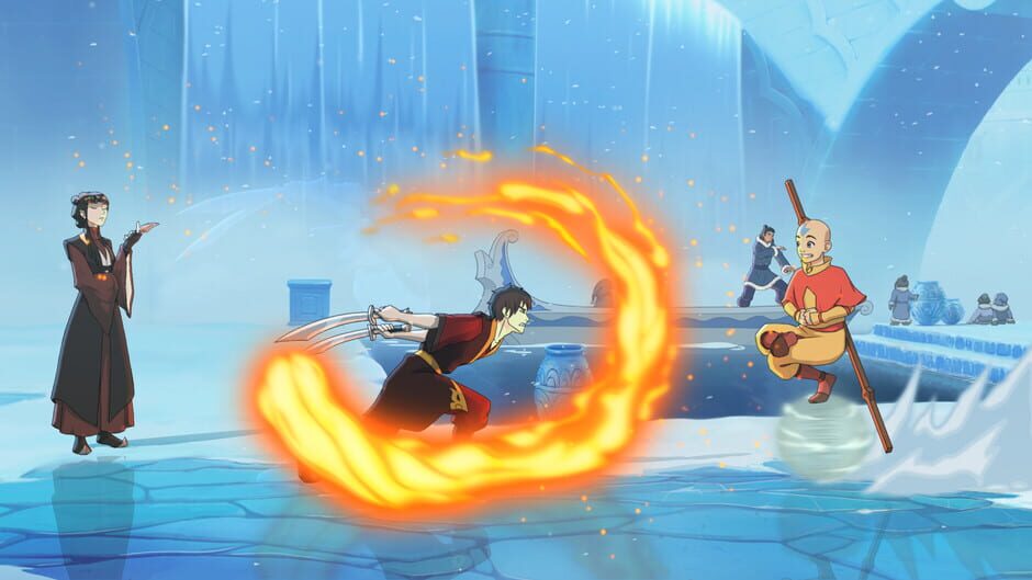 Capture d’Avatar Legends: The Fighting Game