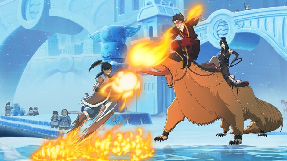 Capture d’Avatar Legends: The Fighting Game