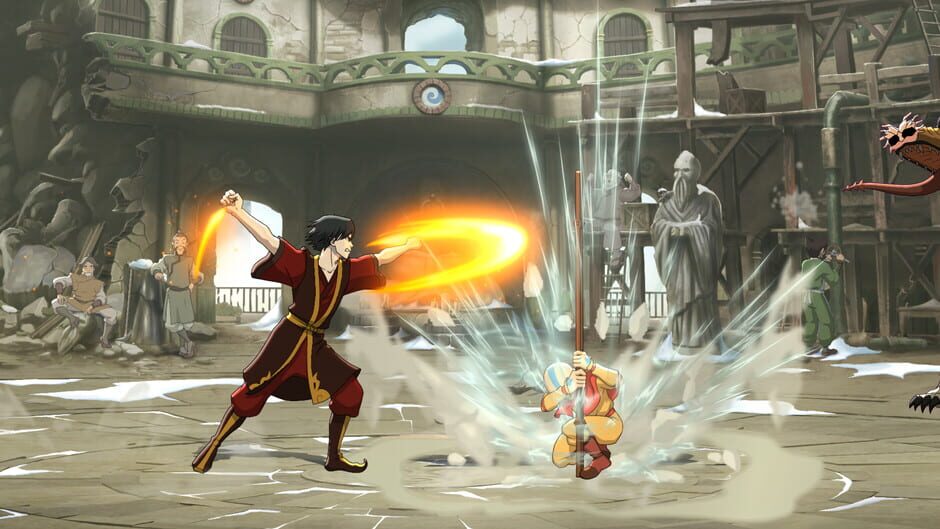 Capture d’Avatar Legends: The Fighting Game