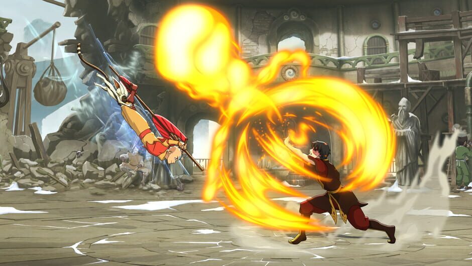 Capture d’Avatar Legends: The Fighting Game