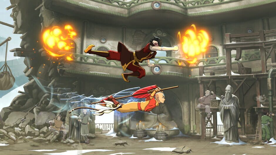 Capture d’Avatar Legends: The Fighting Game