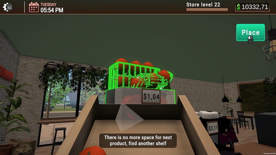 Capture de Coffee Bar Simulator