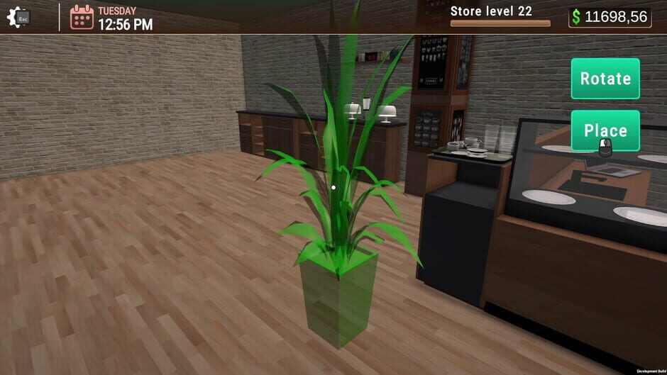 Capture de Coffee Bar Simulator