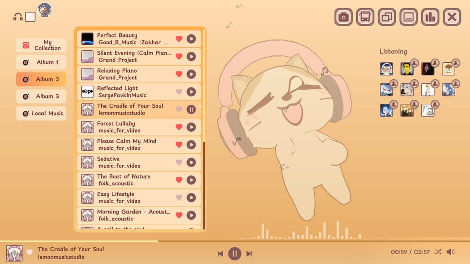 Capture de NoSlack Pets: Lo-Fi Paws