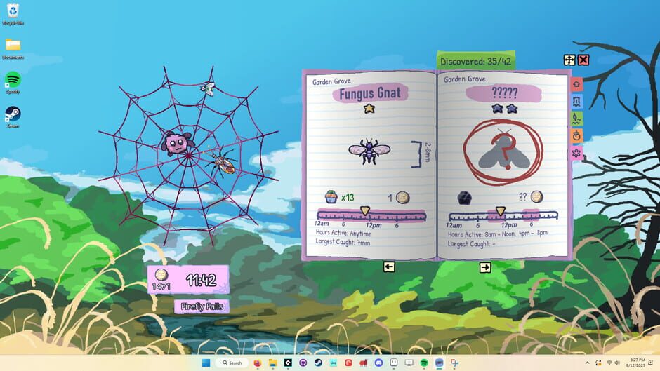 Capture de My Little Spider