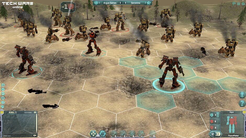 Capture de Techwars Online