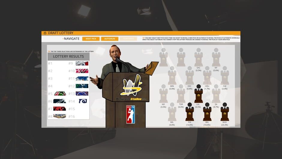 Capture de Draft Day Sports Pro Basketball 4