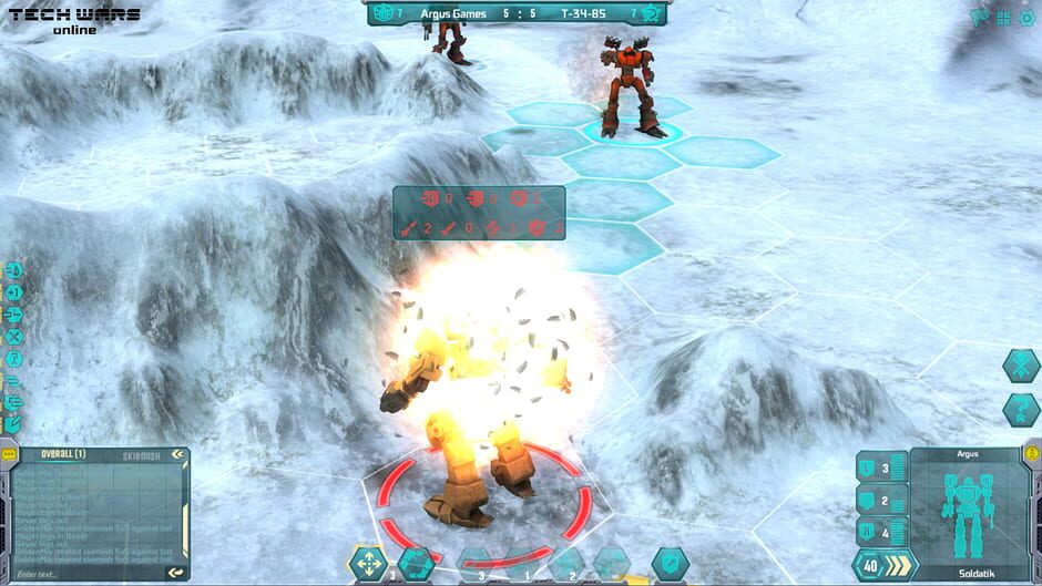 Capture de Techwars Online