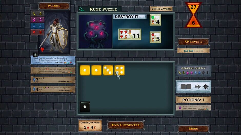 Capture de One Deck Dungeon