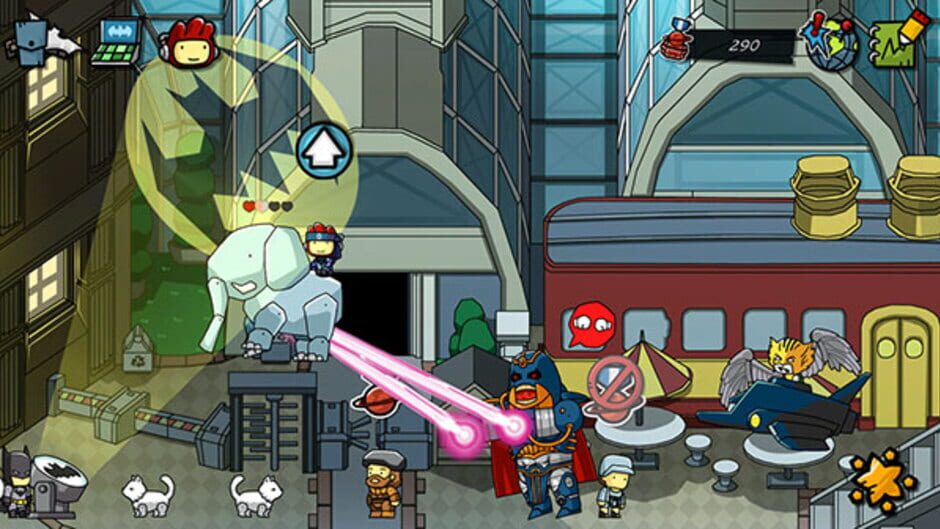 Capture de Scribblenauts Unmasked: A DC Comics Adventure