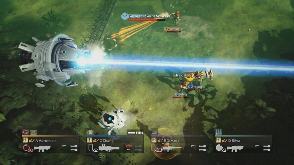 Capture de Helldivers