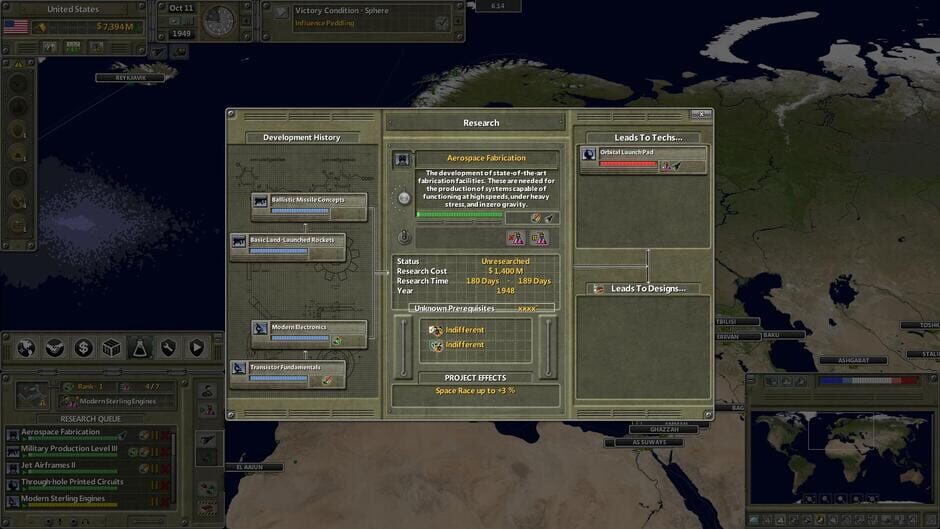 Capture de Supreme Ruler Ultimate