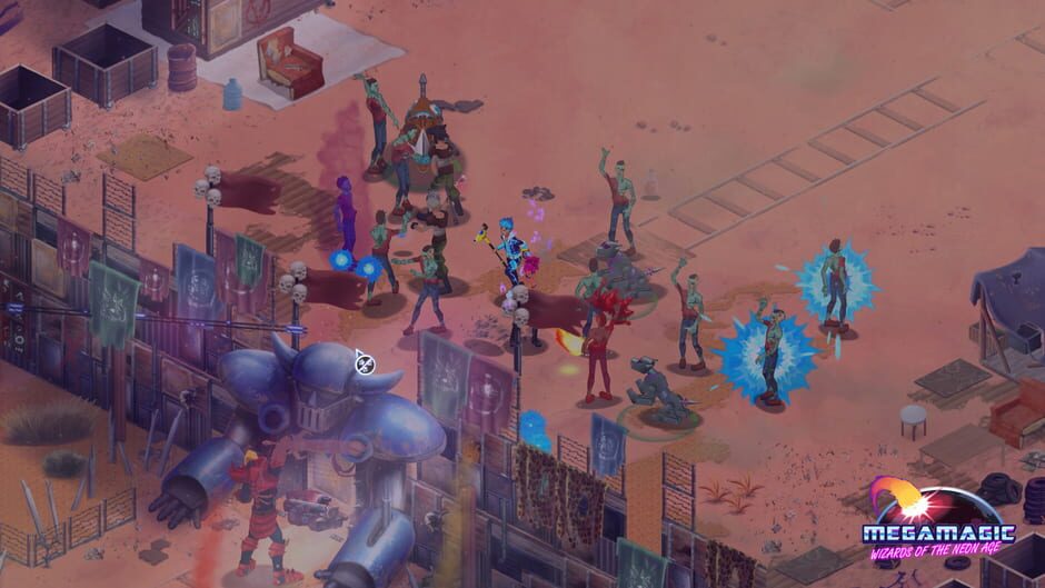 Capture de Megamagic: Wizards of the Neon Age