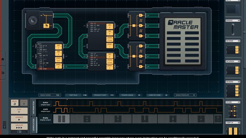 Capture de Shenzhen I/O