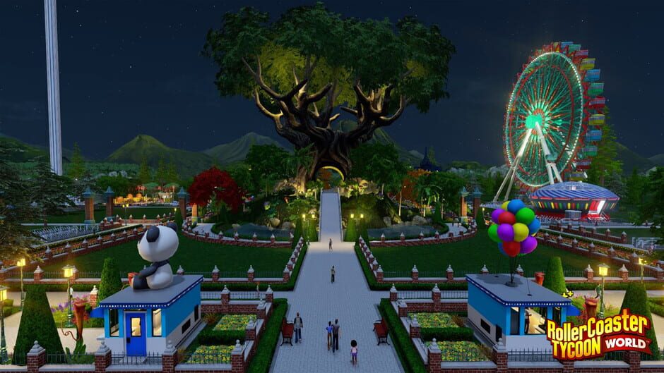 Capture de RollerCoaster Tycoon World