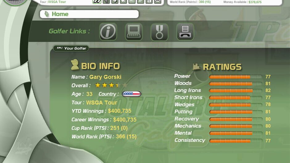 Capture de Total Pro Golf 3