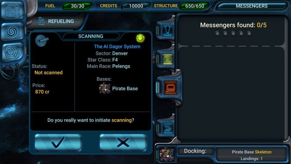 Capture de Space Rangers: Quest