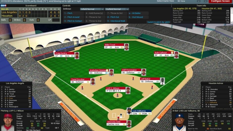 Capture d’Out of the Park Baseball 17