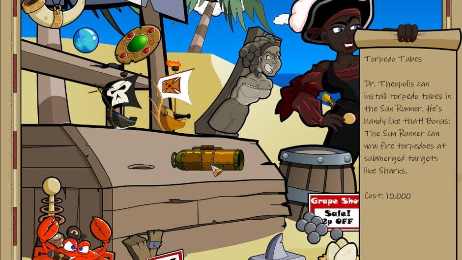 Capture de Zombie Pirates