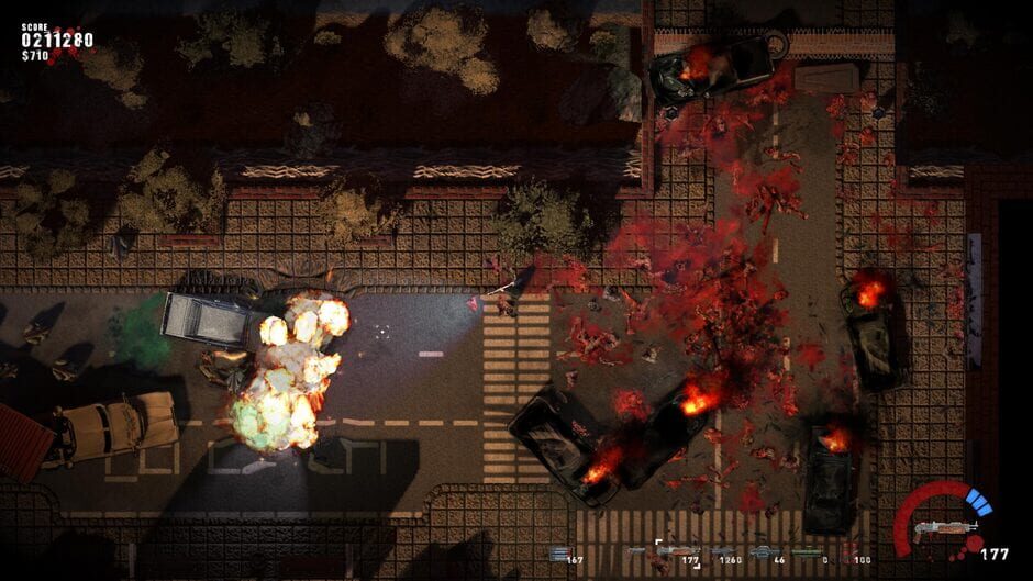 Capture de Splatter: Zombiecalypse Now