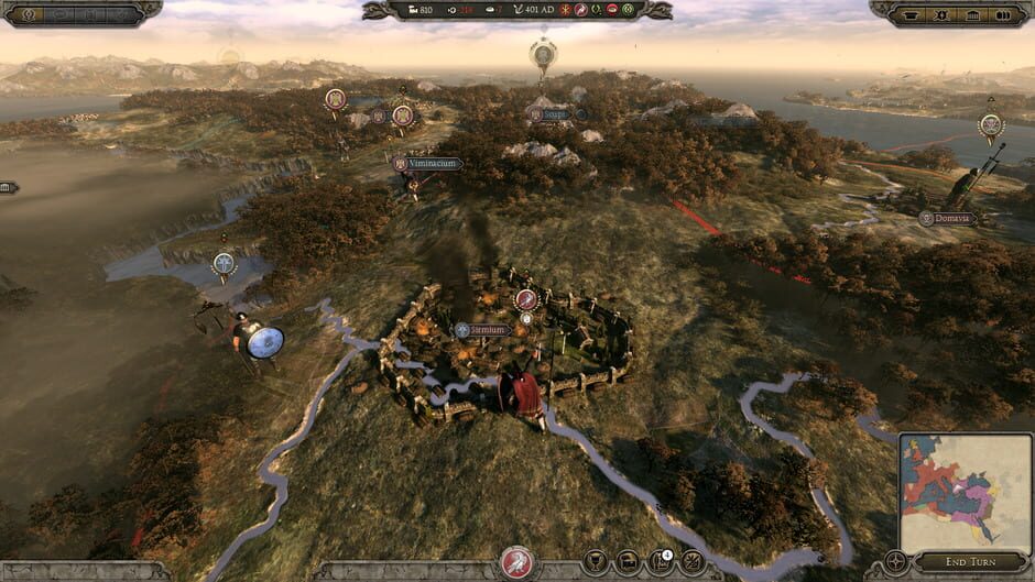 Capture de Total War: Attila