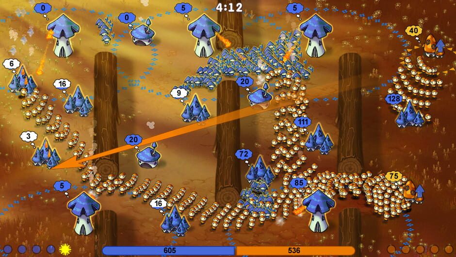 Capture de Mushroom Wars