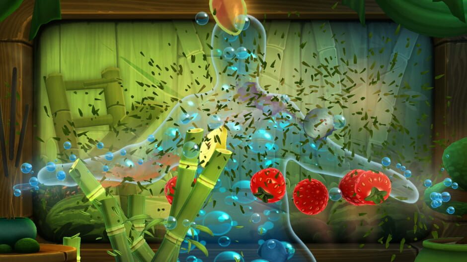 Capture de Fruit Ninja Kinect 2