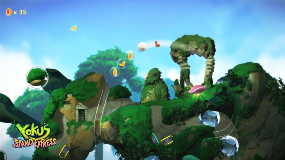 Capture de Yoku's Island Express