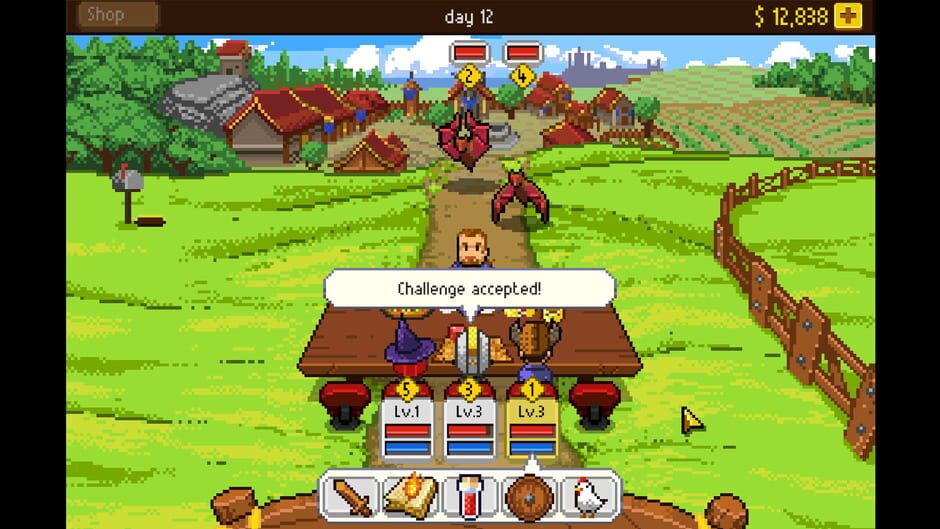Capture de Knights of Pen and Paper +1 Edition