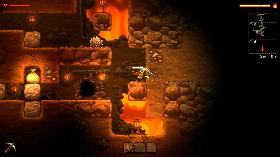 Capture de SteamWorld Dig