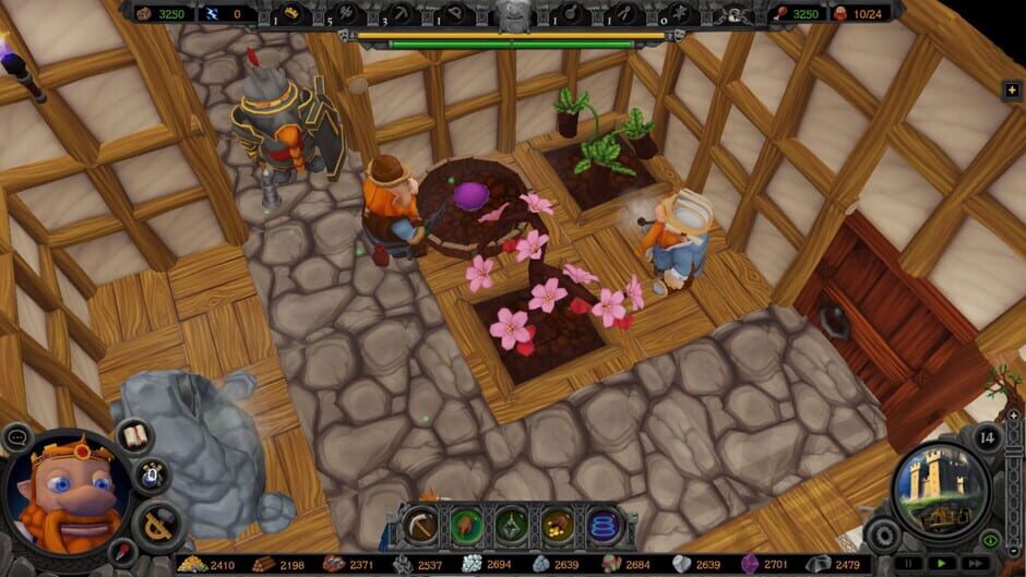 Capture d’A Game of Dwarves