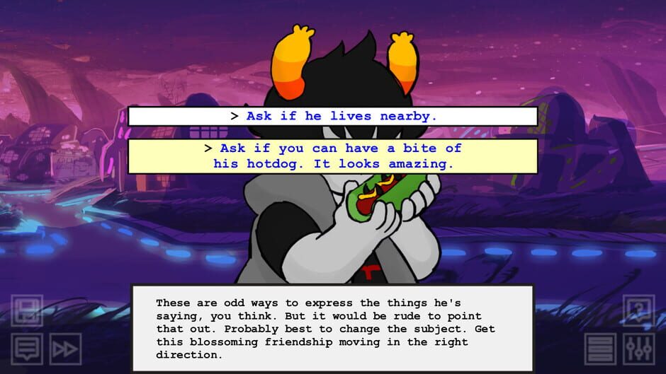 Capture de Hiveswap Friendsim