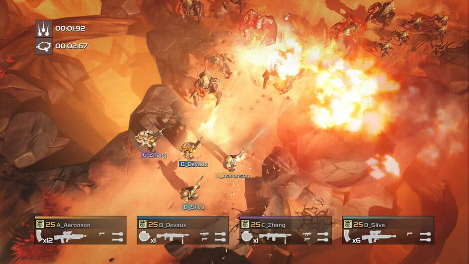 Capture de Helldivers