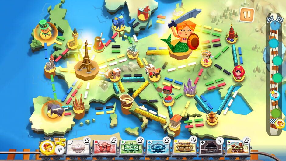 Capture de Ticket to Ride: First Journey
