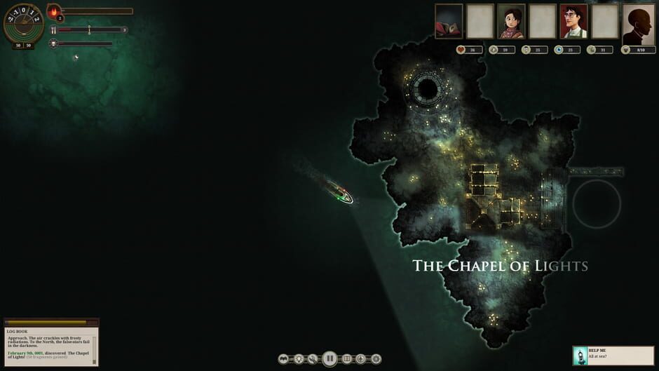 Capture de Sunless Sea