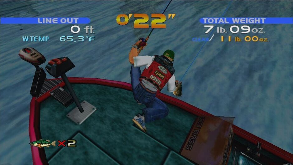 Capture de Sega Bass Fishing
