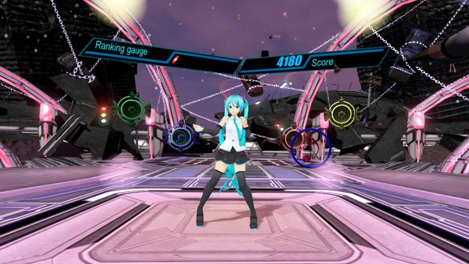 Capture de Hatsune Miku VR